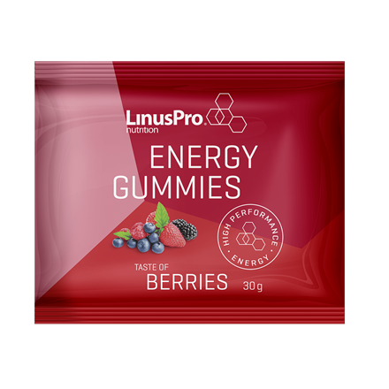 LinusPro Energy Gummies Berries 30 g