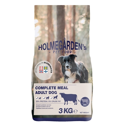 Holmegården 3 kg. Dog Beef