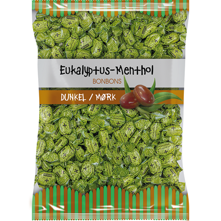 Menthol-Eukalyptus Mørk 1 kg