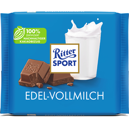 Ritter Sport Edel Vollmilch 35% Kakao 100g