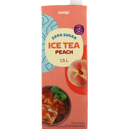 Coop Ice Tea Fersken Light 1,5 l
