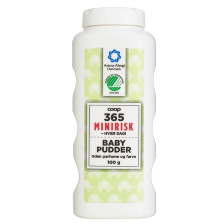 365 Minirisk Babypudder 100 g
