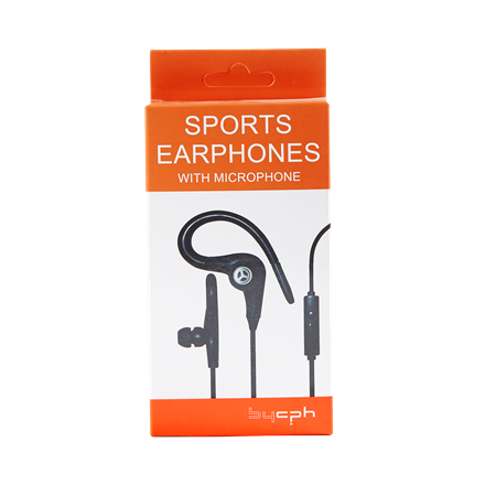 Leki bycph Sports Earphones With Mic - Minijack