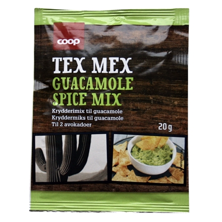 Coop Guacamole Mix 20 g