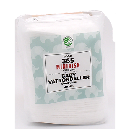 365 Minirisk Baby Vatrondeller 40 stk