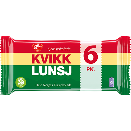 Freia Kvikk Lunsj 6-pak 282 g