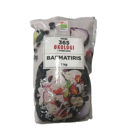 365 Økologi Basmatiris 1kg