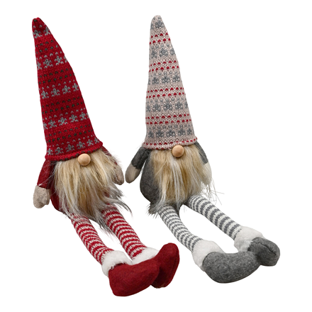 Nisse med Hængeben 38cm