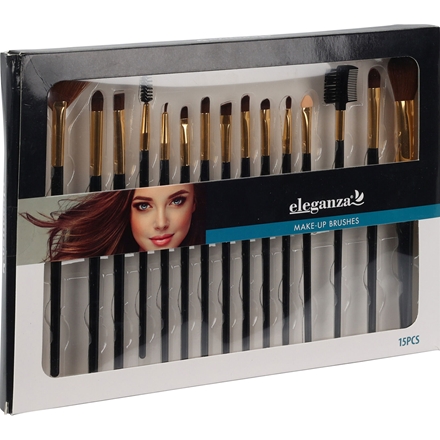 Make Up Børster Sæt 15 stk