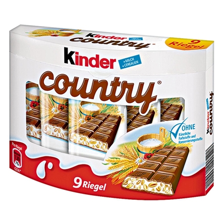 Ferrero Kinder Country 9-pak  211,5 g