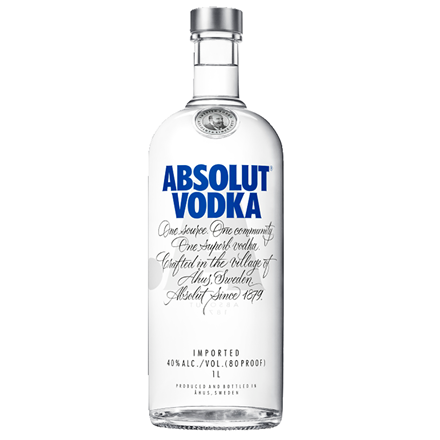 Absolut Vodka Blue 40% 1 l