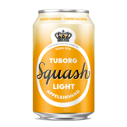 Tuborg Squash Light Appelsin 24x0,33 l