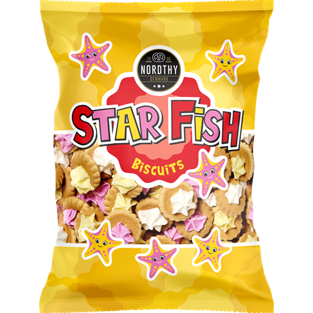 Nordthy Star Fish Biscuits 180 g