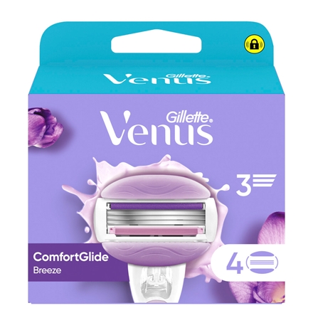 Gillette Venus Comfort Glide Breeze 4 stk.