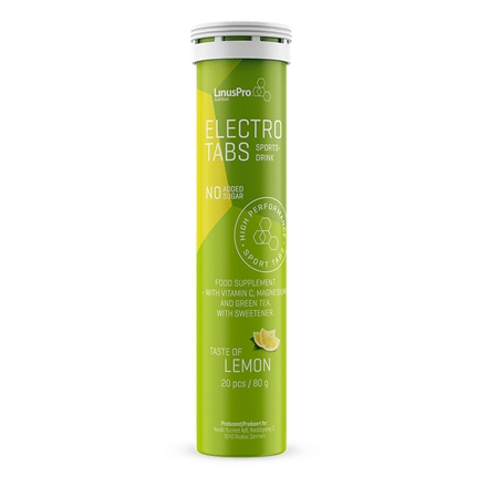 LinusPro Elektrolyt Tabs Lemon 80 g