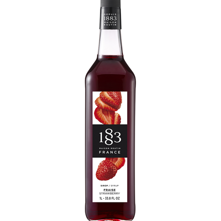 1883 Jordbær Sirup 1 l