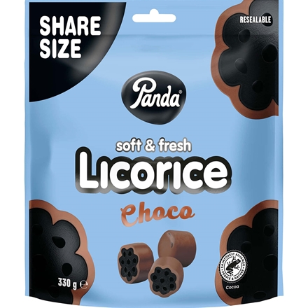 Panda Soft & Fresh Licorice Choco 330 g