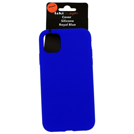 Leki bycph Cover - iPhone 11 Silicone Royal Blue