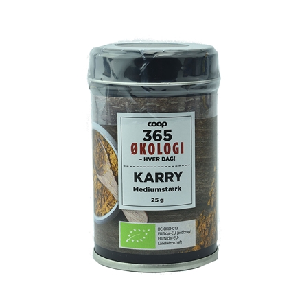 365 Økologi Karry 25 g