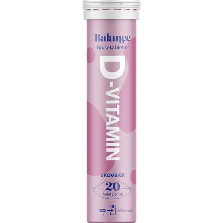 Balance D-Vitamin Tabs 20 stk.