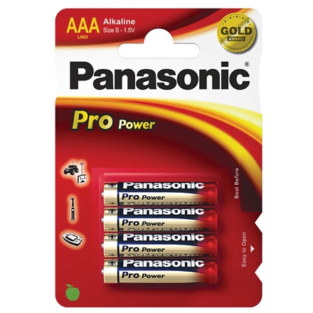 Panasonic Alkaline Pro Power Gold AAA 4 stk