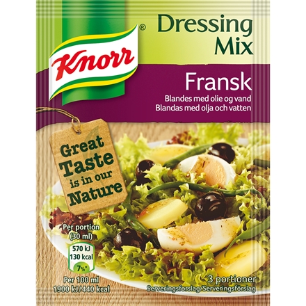 Knorr Fransk Dressing Mix 3 x 10 g