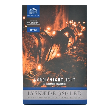 Lightchain w/360LED, W1795cm,31V/Connect