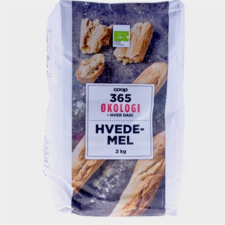 365 Økologi Hvedemel 2 kg