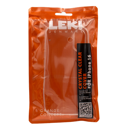 Leki Denmark Clear Cover - iPhone 16