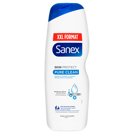 Sanex Shower Gel Skin Protect Pure Clean 1000ml