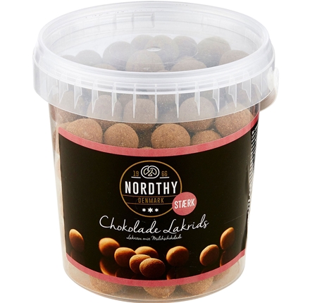 Nordthy Lakridskugler Stærk 500 g