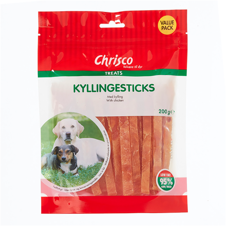 Chrisco - Kyllingesticks 200 g