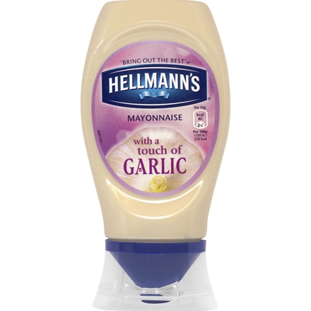 Hellmann's Mayonnaise Hvidløg 225 ml