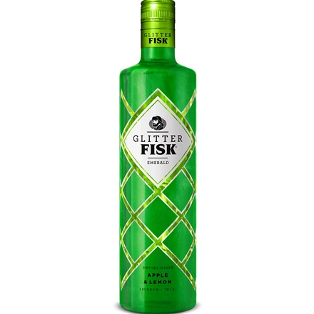 Glitter Fisk Emerald 15% 0,7 l