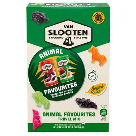 Van Slooten Travel Mix Animals Favourites 900 g