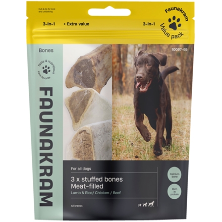 Faunakram Marvrulle 3-pak 230-300g