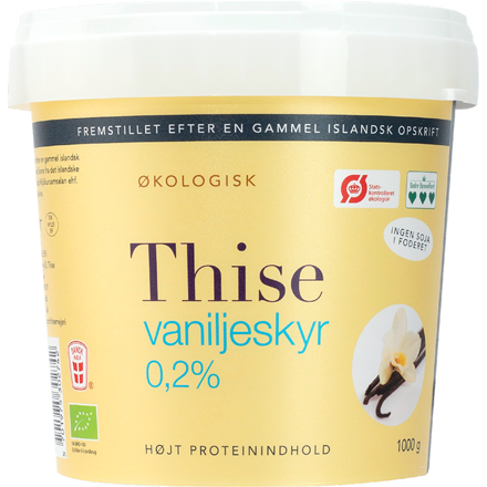 Øko Thise Skyr Vanilje 1 kg