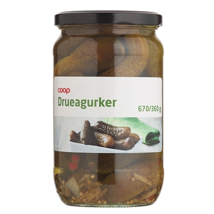 Drueagurker 670/360 g.