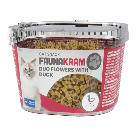 Faunakram Cat Snack Flower Duck 100 g
