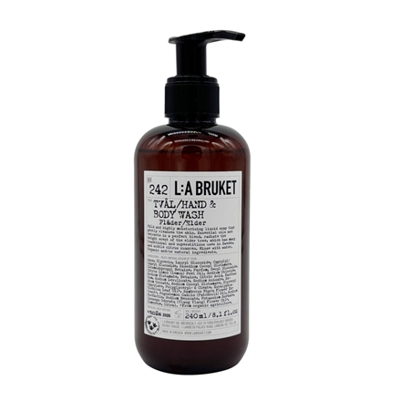 L:a Bruket 242 Hand & Body Wash Elder 240 ml