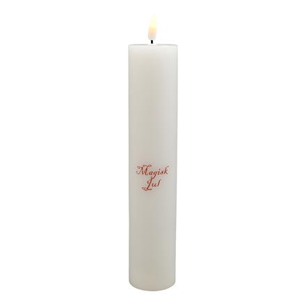 LED Kalenderlys Hvid 24,5 cm