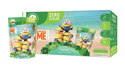 Nickelodeon Minions Tropical Fruit Zero Sugar 10x200 ml