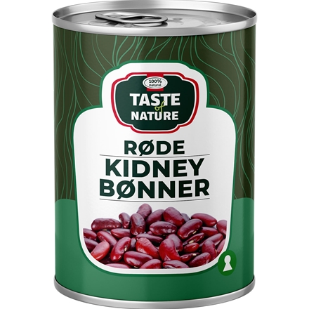 Taste of Nature Røde Kidneybønner 400 g
