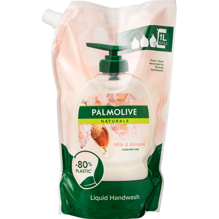 Palmolive flyd. Håndsæbe Almond Refill 1000 ml