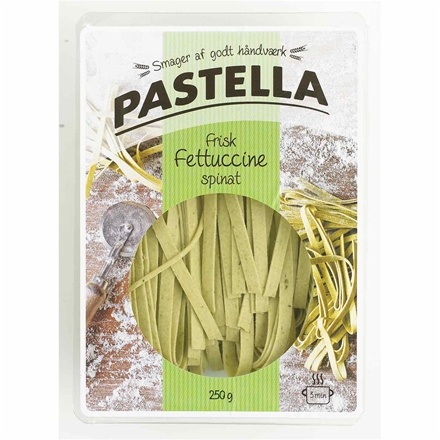 Pastella Øko Fettuccine Spinat 250gr