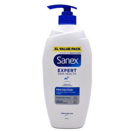 Sanex Shower Gel Expert Skin Health Protector 750 ml m. Pumpe