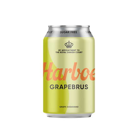 Harboe Grape 0% Sugar 24x0,33 l