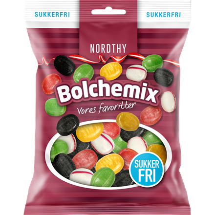 Nordthy Bolchemix Sukkerfri 75 g