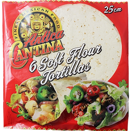 Tortillas 25 cm, 370 g