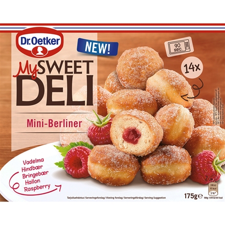 Dr. Oetker Mini Berliner 175 g